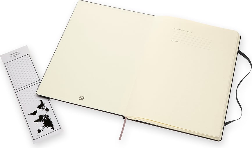 Moleskine Classic Bilježnica na crte tvrdi uvez A4 192 stranice crna