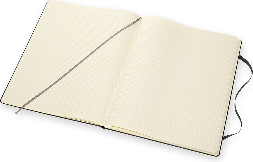 Moleskine Classic Bilježnica na crte XXL 192 stranice tvrdi uvez crna