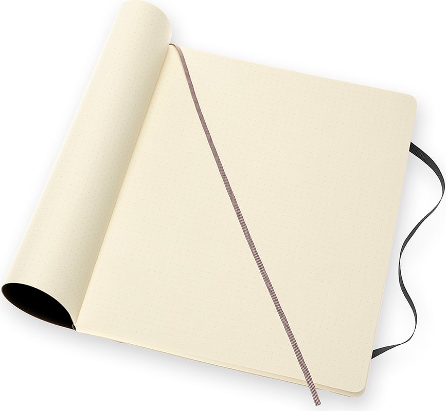 Moleskine Classic Bilježnica točkasta XXL 192 stranice crna meki uvez