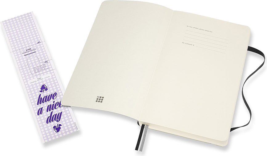 Moleskine Classic L Bilježnica točkasta 400 stranica crna meki uvez