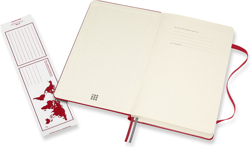 Moleskine Classic L Zvezek prazen, trda vezava, 400 strani, črn