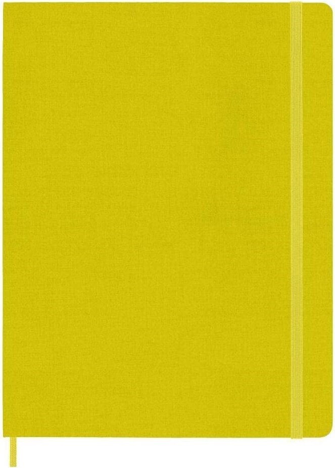 Moleskine Classic Liniertes Notizbuch XL 192 Seiten gelb harter Einband