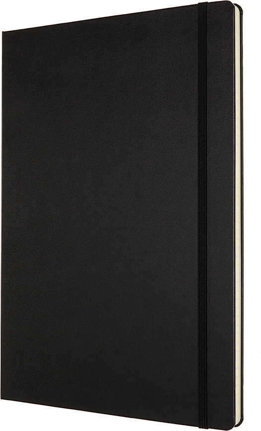 Moleskine Classic Märkmeraamatud A4 192 lehekülge mustad paelaga kõvad köited