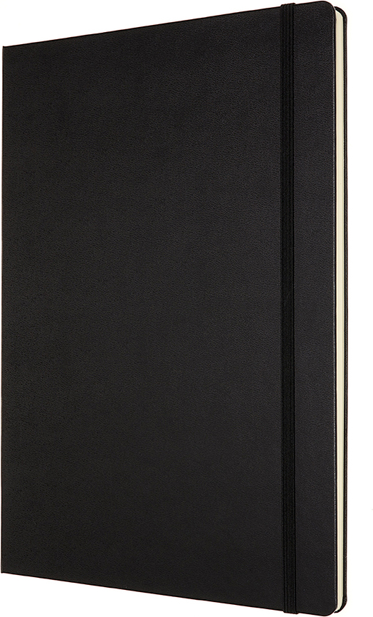 Moleskine Classic Märkmeraamatud A4 192 lehekülge mustad siledad kõvad köited