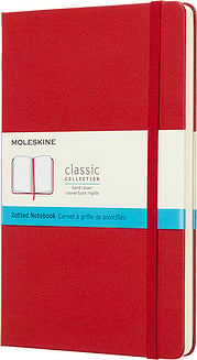 Moleskine Classic Märkmeraamatud L 240 lehekülge täppidega kõvad köited