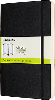 Moleskine Classic Märkmeraamatud L 400 lehekülge siledad pehmed köited