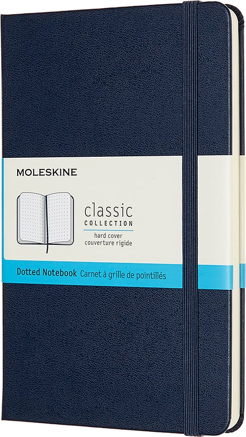 Moleskine Classic Märkmeraamatud M 208 lehte täppidega kõvad köited