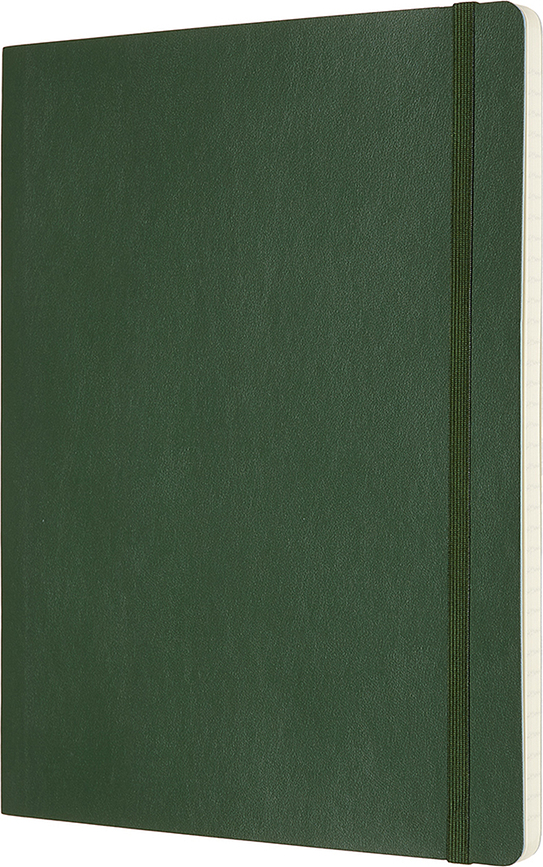 Moleskine Classic Märkmeraamatud XL 192 lehekülge metsarohelised paelaga pehmed köited