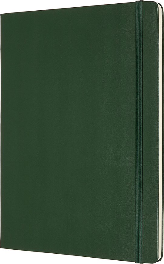 Moleskine Classic Märkmeraamatud XL 192 lehekülge metsarohelised siledad kõvad köited