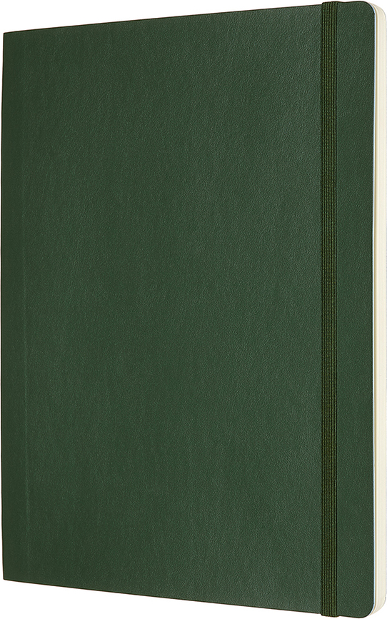 Moleskine Classic Märkmeraamatud XL 192 lehekülge metsarohelised siledad pehmed köited