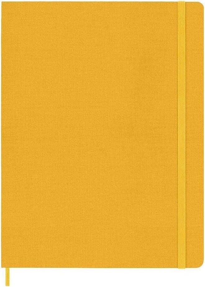 Moleskine Classic Märkmeraamatud XL 192 lehekülge oranž paelaga kõvad köited