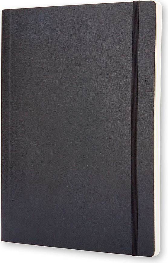 Moleskine Classic Märkmeraamatud XL 192 lehekülge mustad ruudulised pehmed köited