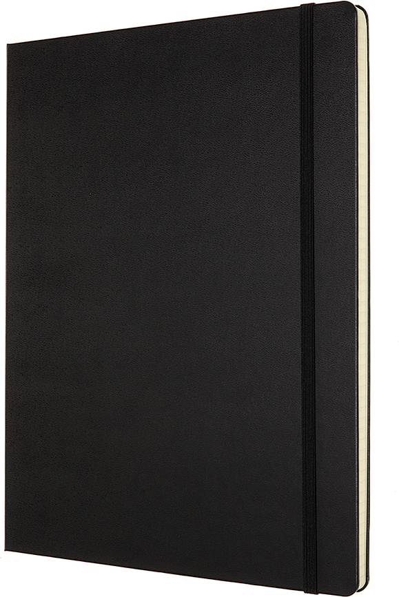 Moleskine Classic Märkmeraamatud XXL 192 lehte mustad ruudulised kõvad köited