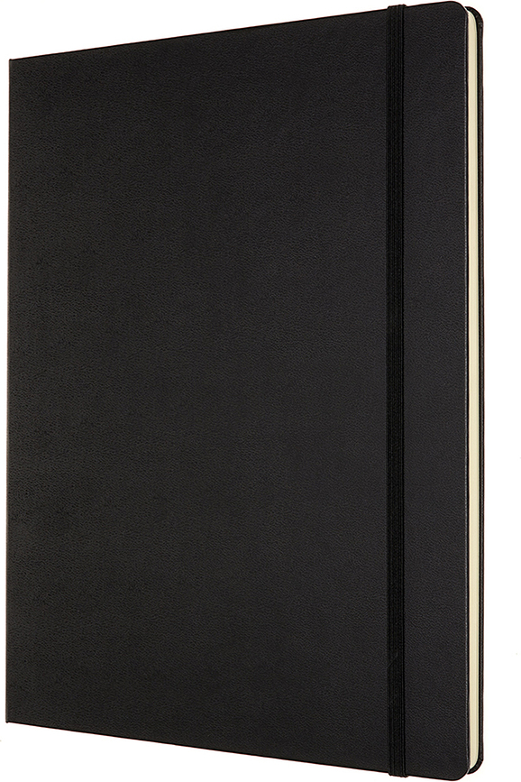 Moleskine Classic Märkmeraamatud XXL 192 lehte mustad täppidega kõvad köited