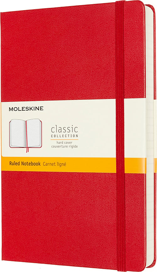 Moleskine Classic Notizbuch L 400 Seiten liniert harter Einband