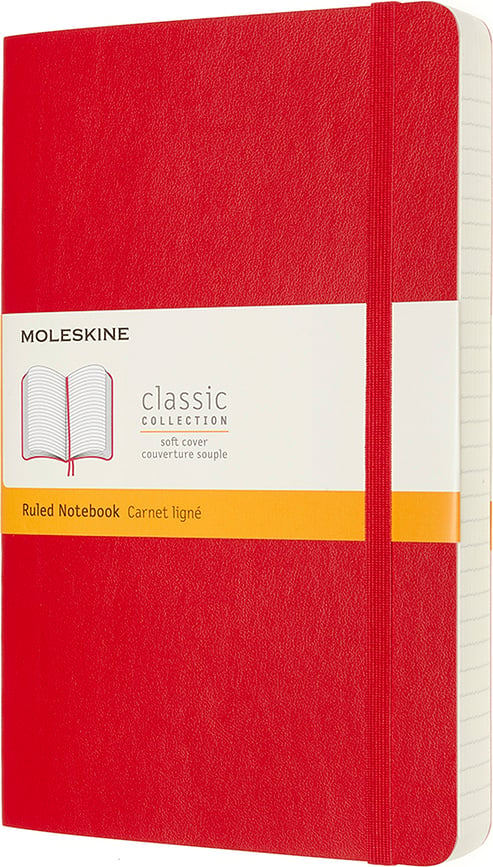 Moleskine Classic Notizbuch L 400 Seiten liniert weicher Einband