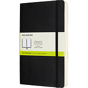 Moleskine Classic Notizbuch L 400 Seiten schwarz glatt weicher Einband