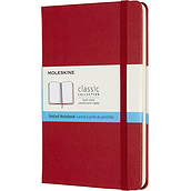 Moleskine Classic Notizbuch M 208 Seiten rot gepunktet harter Einband