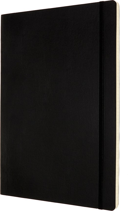 Moleskine Classic Σημειωματάριο καρό, μαλακό εξώφυλλο, A4, 192 σελίδες, μαύρο