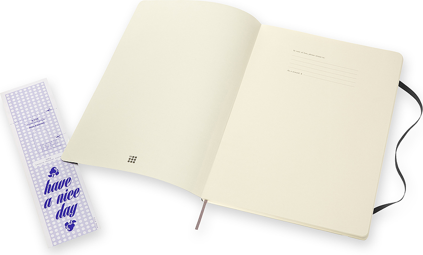 Moleskine Classic Σημειωματάριο με τελείες, Α4, 192 σελίδες, μαύρο, μαλακό εξώφυλλο