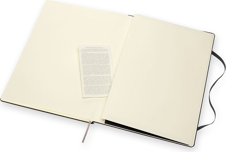 Moleskine Classic Σημειωματάριο με τελείες, σκληρό εξώφυλλο, A4, 192 σελίδες, μαύρο