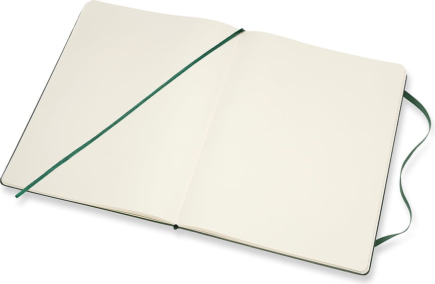 Moleskine Classic XL Bilježnica glatka tvrde korice šumsko zelena 192 stranice