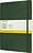 Moleskine Classic XL Bilježnica karirana meke korice 192 stranice šumsko zelena