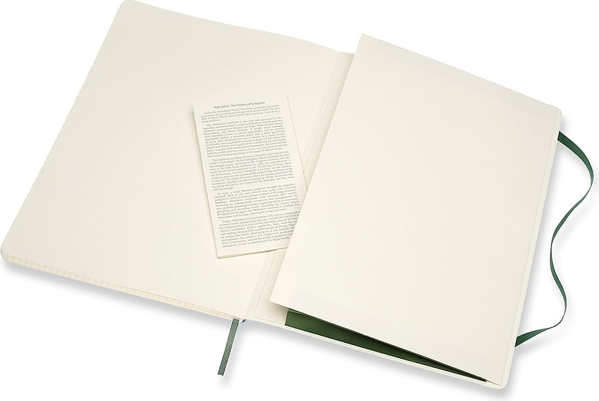 Moleskine Classic XL Bilježnica karirana meki uvez 192 stranice crna