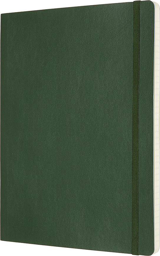 Moleskine Classic XL Carnet ligné, couverture souple, 192 pages, vert forêt