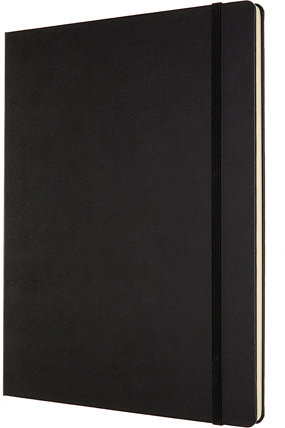 Moleskine Classic XXL Beležnica gladka, 192 strani, črna, trda vezava