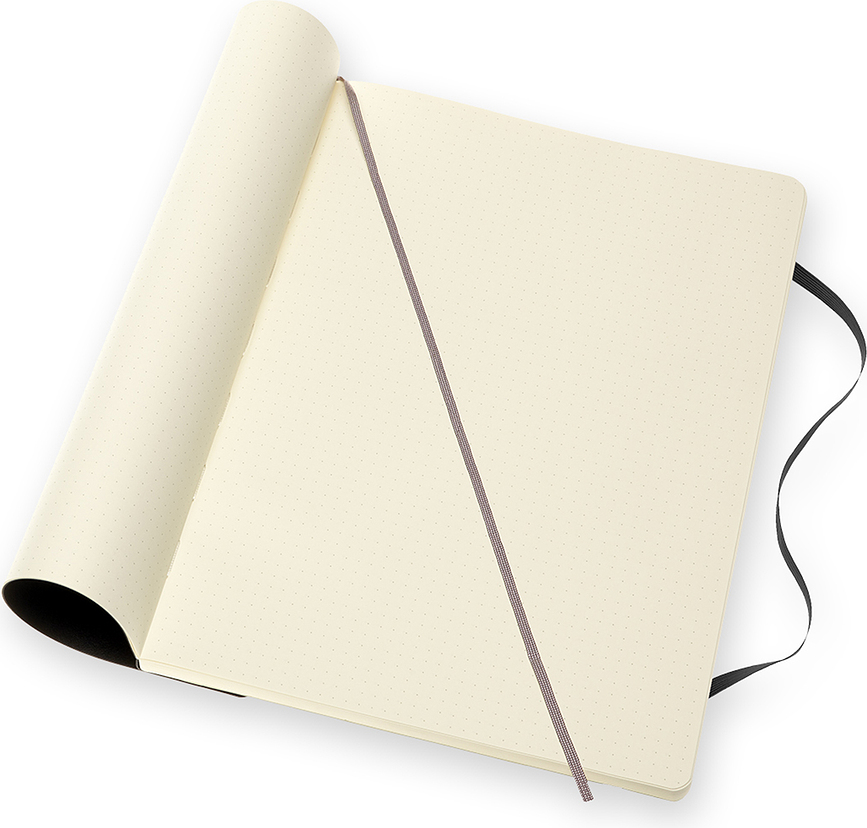 Moleskine Classic Zvezek pikčast, A4, 192 strani, črn, mehka vezava