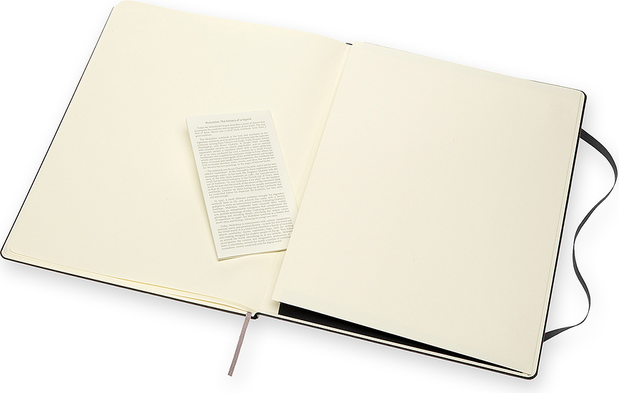 Moleskine Classic Zvezek s pikami, trda vezava, XXL, 192 strani, črn