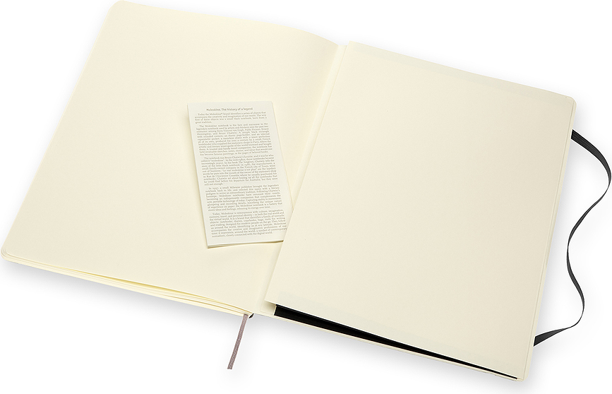 Moleskine Classic Zvezek s pikami XXL, 192 strani, črn, mehka vezava