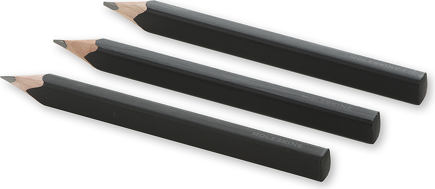 Moleskine Crayons, Lot de 3