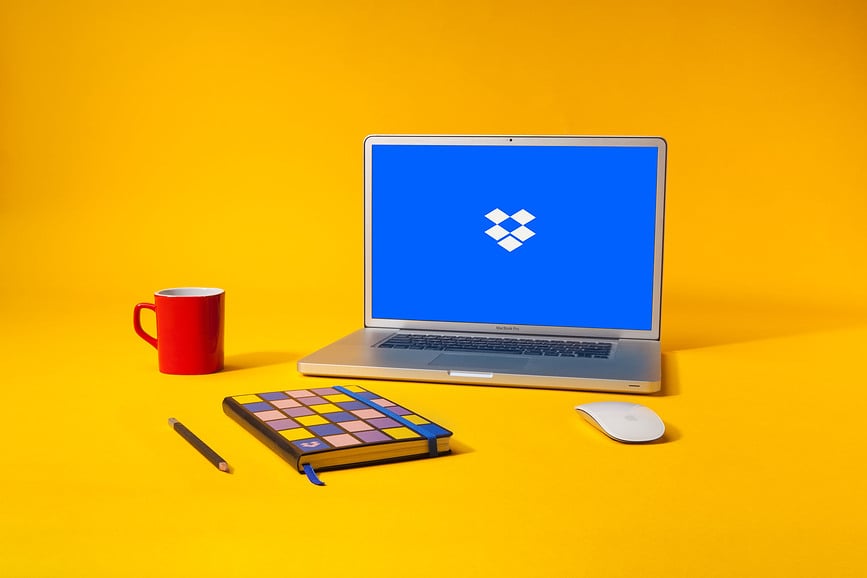 Moleskine Dropbox Smart Bilježnica L tvrde korice prazni listovi