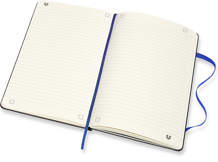 Moleskine Dropbox Smart Bilježnica linijska L tvrdi uvez