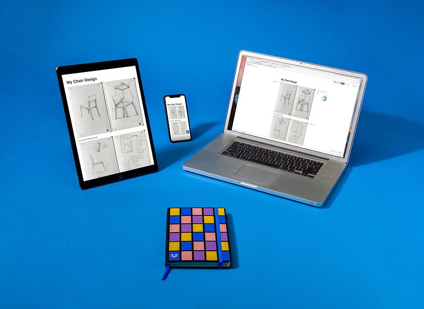 Moleskine Dropbox Smart L Σημειωματάριο, σκέτο, σκληρό εξώφυλλο