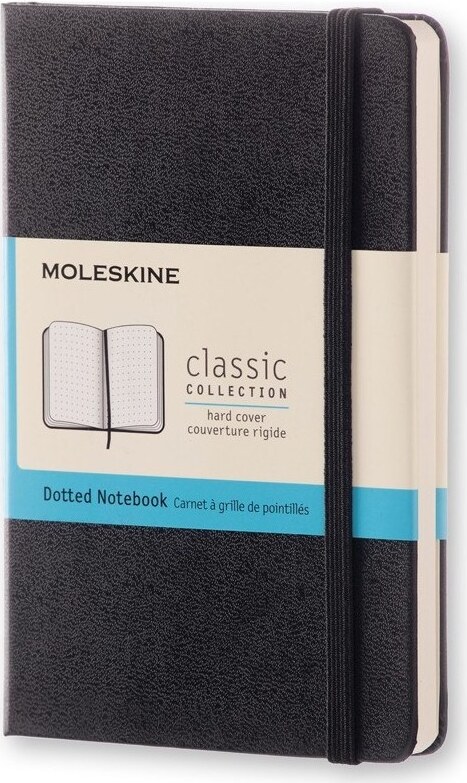 Moleskine Gepunktetes Notizbuch Taschen schwarz