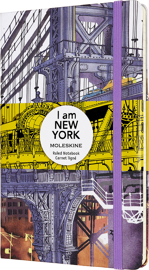 Moleskine I am New York Lined notebook L limited edition
