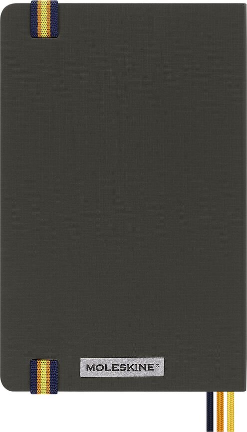 Moleskine K-Way Carnet uni, édition limitée, taille L, orange