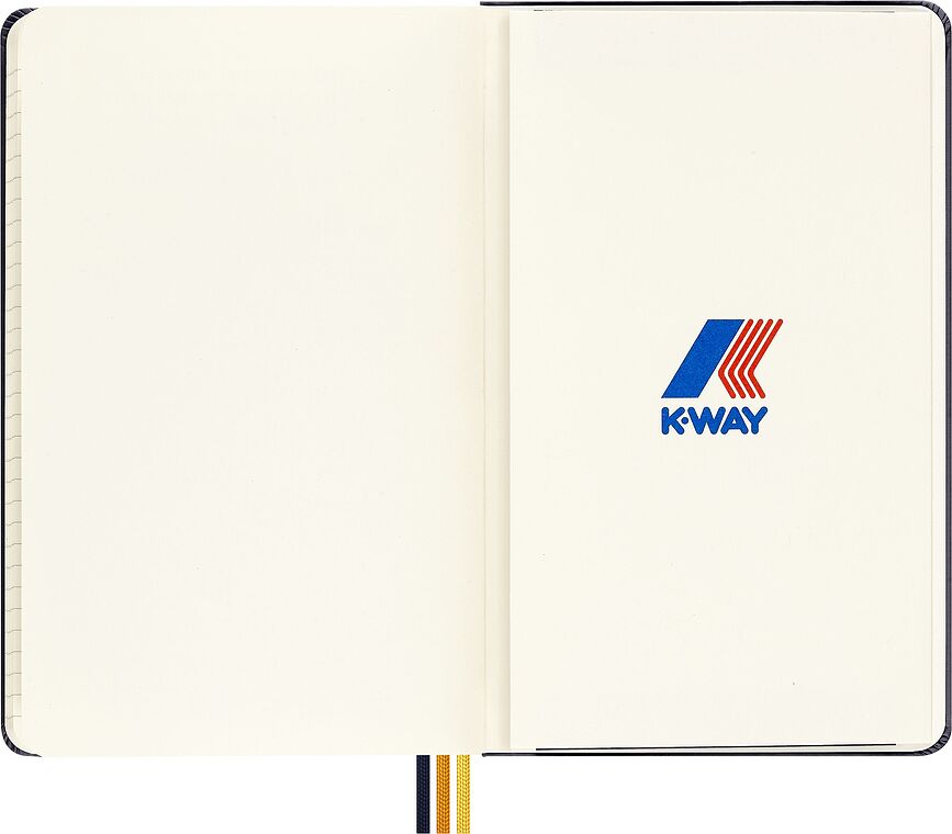 Moleskine K-Way Τετράδιο με γραμμές, L, κίτρινο, περιορισμένη έκδοση