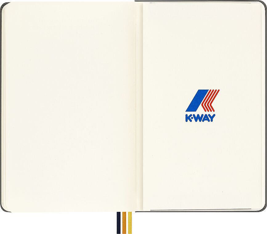 Moleskine K-Way ΣΗΜΕΙΩΜΑΤΑΡΙΟ χωρίς γραμμές, Περιορισμένη Έκδοση, Μέγεθος L, πορτοκαλί