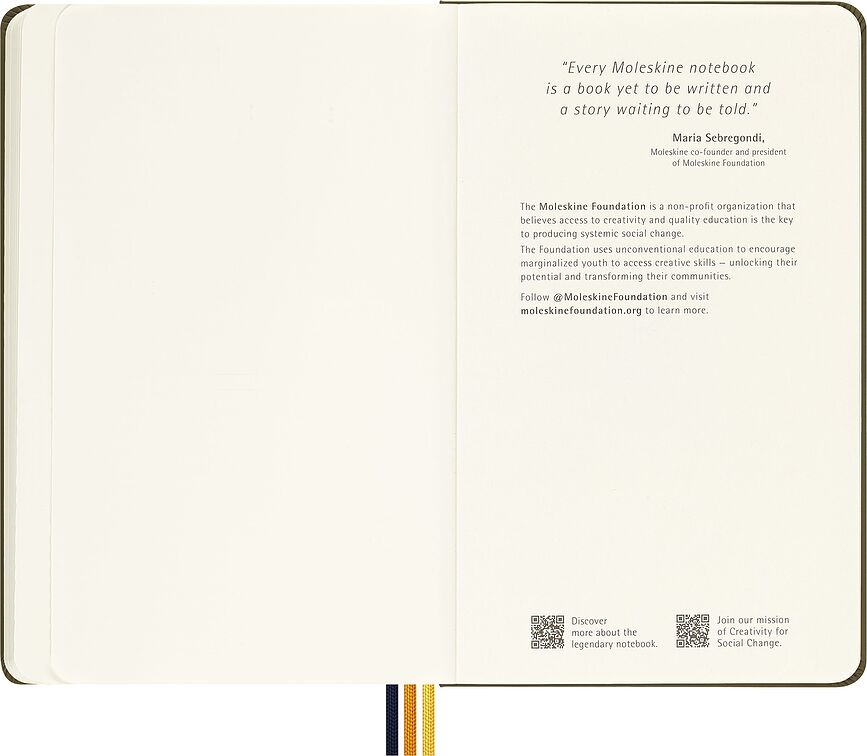 Moleskine K-Way ΣΗΜΕΙΩΜΑΤΑΡΙΟ χωρίς γραμμές, Περιορισμένη Έκδοση, Μέγεθος L, πορτοκαλί