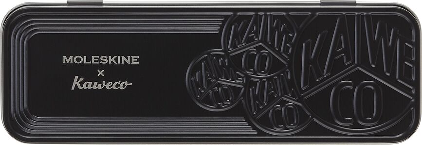 Moleskine & Kaweco Nalivpero i Kemijska Olovka crveni s 6 patrona Set od 9 dijelova