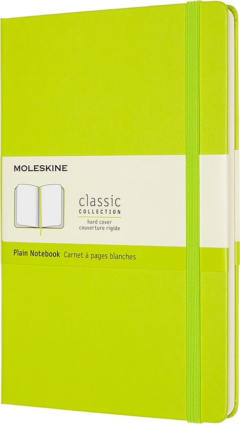 Moleskine L Notizbuch glatt