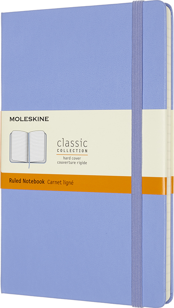 Moleskine Liniertes Notizbuch L himmelblau