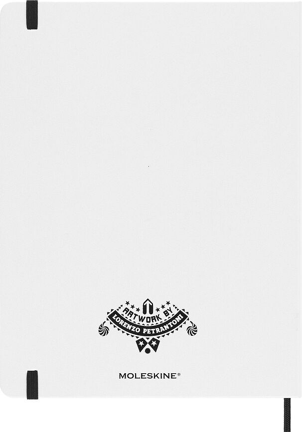 Moleskine Lorenzo Petrantoni Ατζέντα XL, με σκληρό εξώφυλλο, σε συσκευασία δώρου