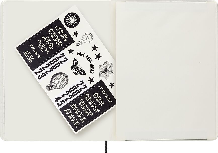 Moleskine Lorenzo Petrantoni Planer tvrdi XL u poklon kutiji