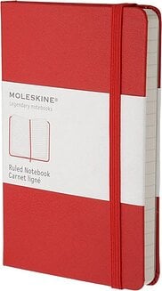 Moleskine Märkmeraamatud P paelaga kõvad köited