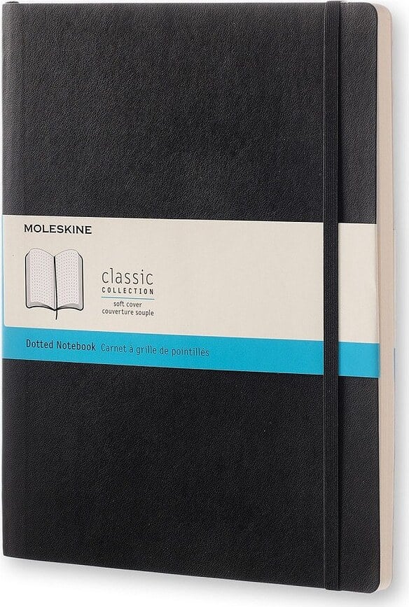 Moleskine Märkmeraamatud P täppidega pehmed köited